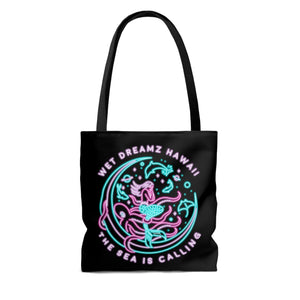 Neon Mermaid Dreamz Tote Bag