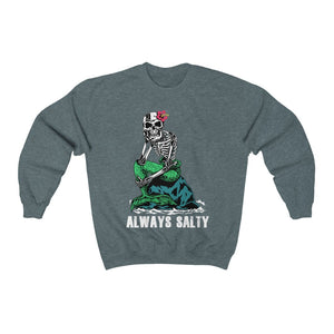 Unisex "Always Salty" Crewneck Sweatshirt