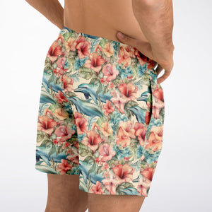 Swim Trunks Men - Nai'a Floral