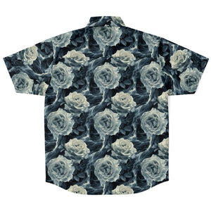 Aloha Shirt - White Rose