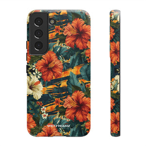 Phone Case - Tiger Strip Floral