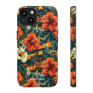 Phone Case - Tiger Strip Floral