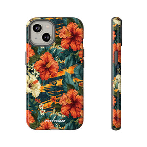 Phone Case - Tiger Strip Floral