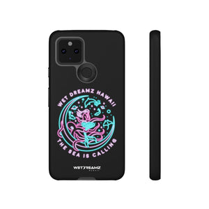 Phone Case - Pineapple Octopus Pattern - Black Ground