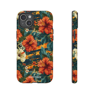 Phone Case - Tiger Strip Floral