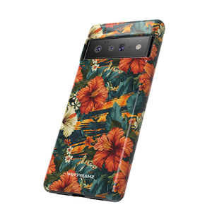 Phone Case - Tiger Strip Floral