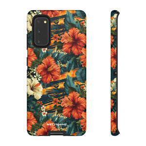 Phone Case - Tiger Strip Floral