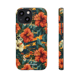 Phone Case - Tiger Strip Floral