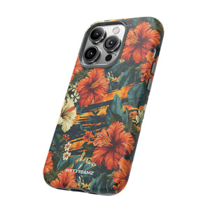 Phone Case - Tiger Strip Floral