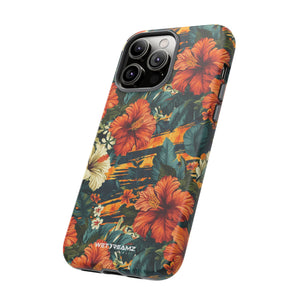 Phone Case - Tiger Strip Floral