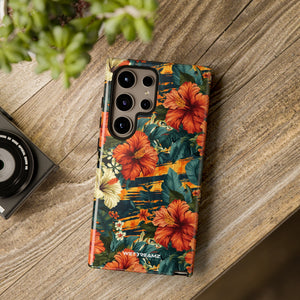 Phone Case - Tiger Strip Floral