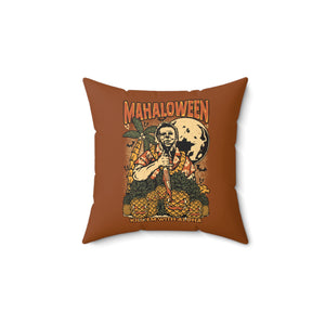 Mahaloween Square Pillow - Autumn