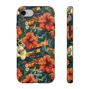 Phone Case - Tiger Strip Floral