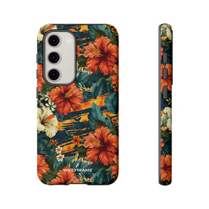 Phone Case - Tiger Strip Floral