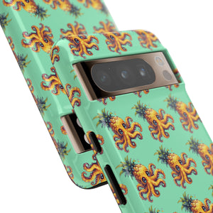 Phone Case - Pineapple Octopus Pattern