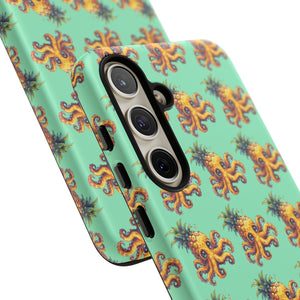 Phone Case - Pineapple Octopus Pattern