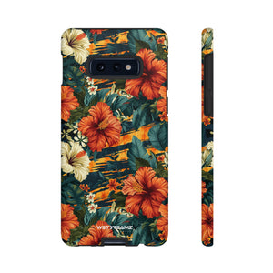 Phone Case - Tiger Strip Floral