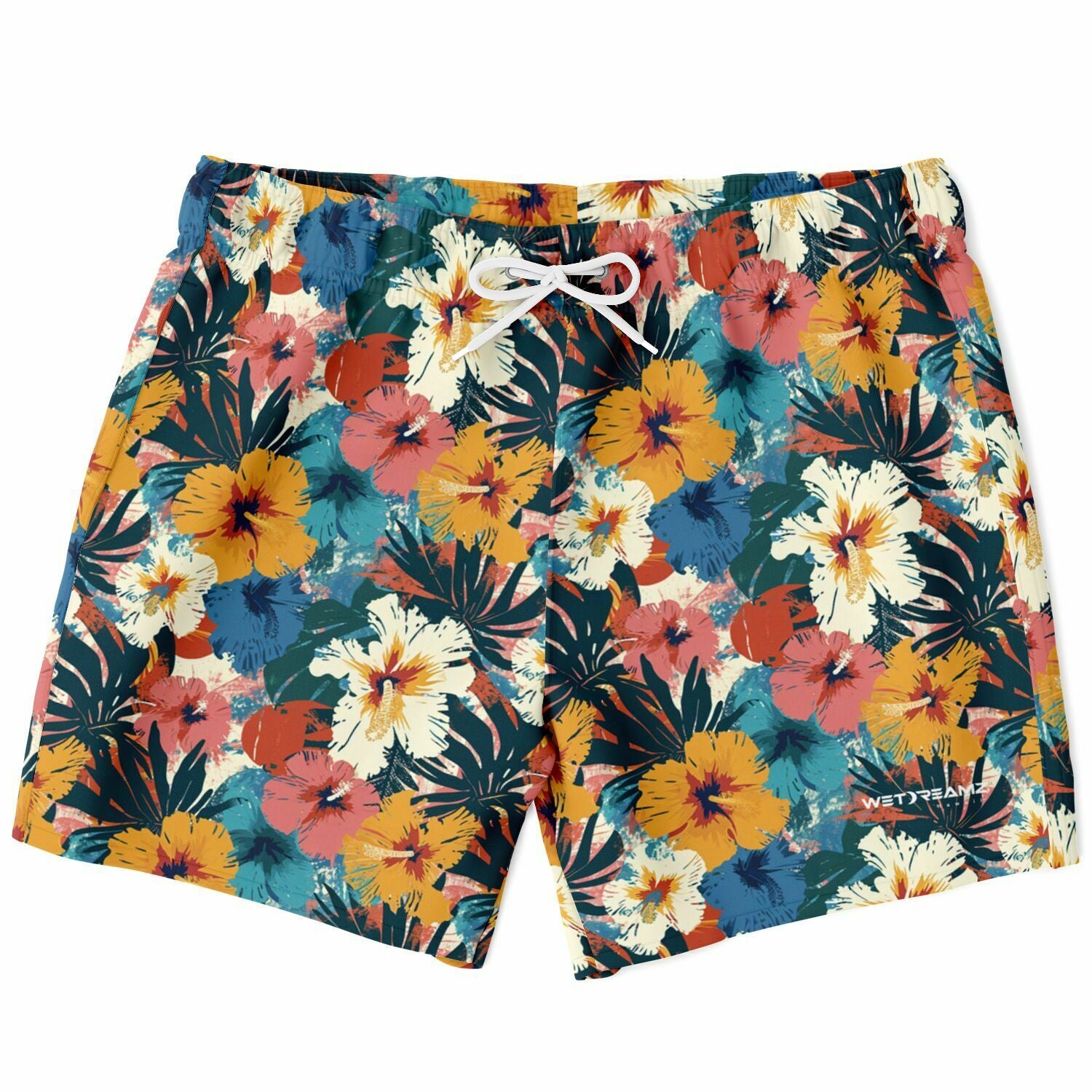 Swim Trunks - Abstract Floral