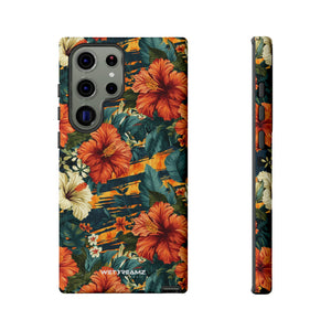 Phone Case - Tiger Strip Floral