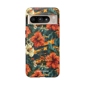 Phone Case - Tiger Strip Floral