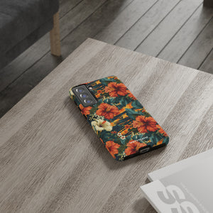 Phone Case - Tiger Strip Floral