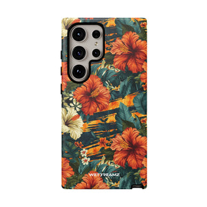 Phone Case - Tiger Strip Floral