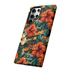 Phone Case - Tiger Strip Floral