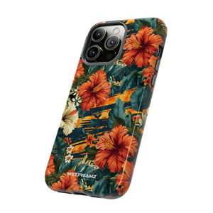 Phone Case - Tiger Strip Floral