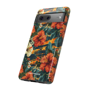 Phone Case - Tiger Strip Floral