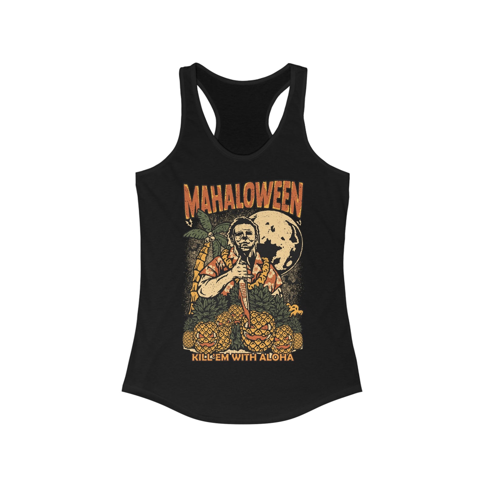Women's MAHALOWEEN Racerback Tank