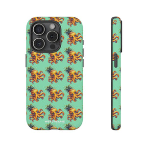 Phone Case - Pineapple Octopus Pattern