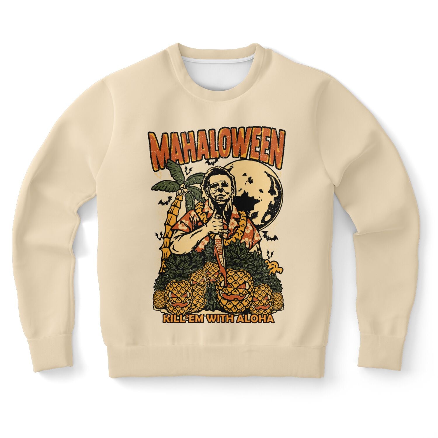 MAHALOWEEN Sweatshirt  - Sand