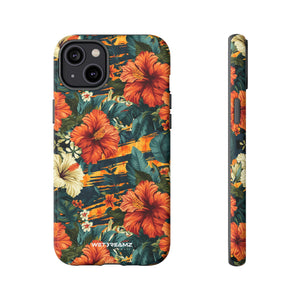 Phone Case - Tiger Strip Floral