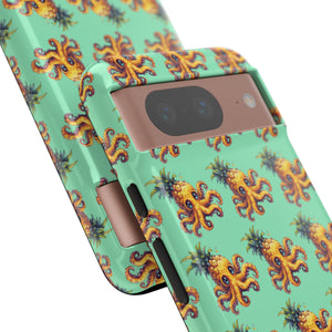 Phone Case - Pineapple Octopus Pattern