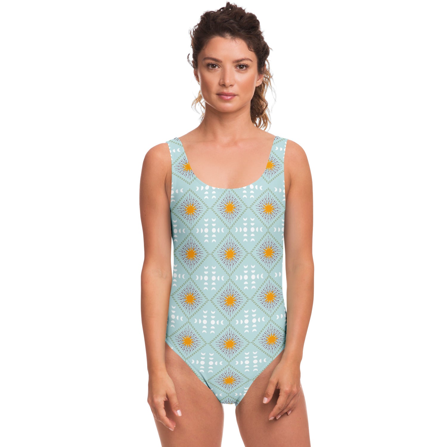 One-Piece Swimsuit - AOP