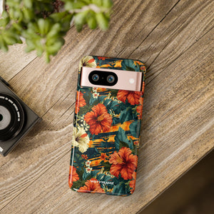 Phone Case - Tiger Strip Floral