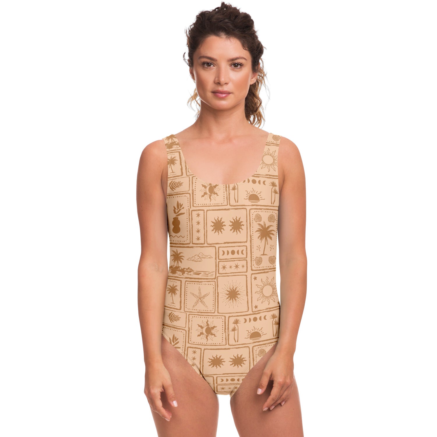 One-Piece Swimsuit - AOP