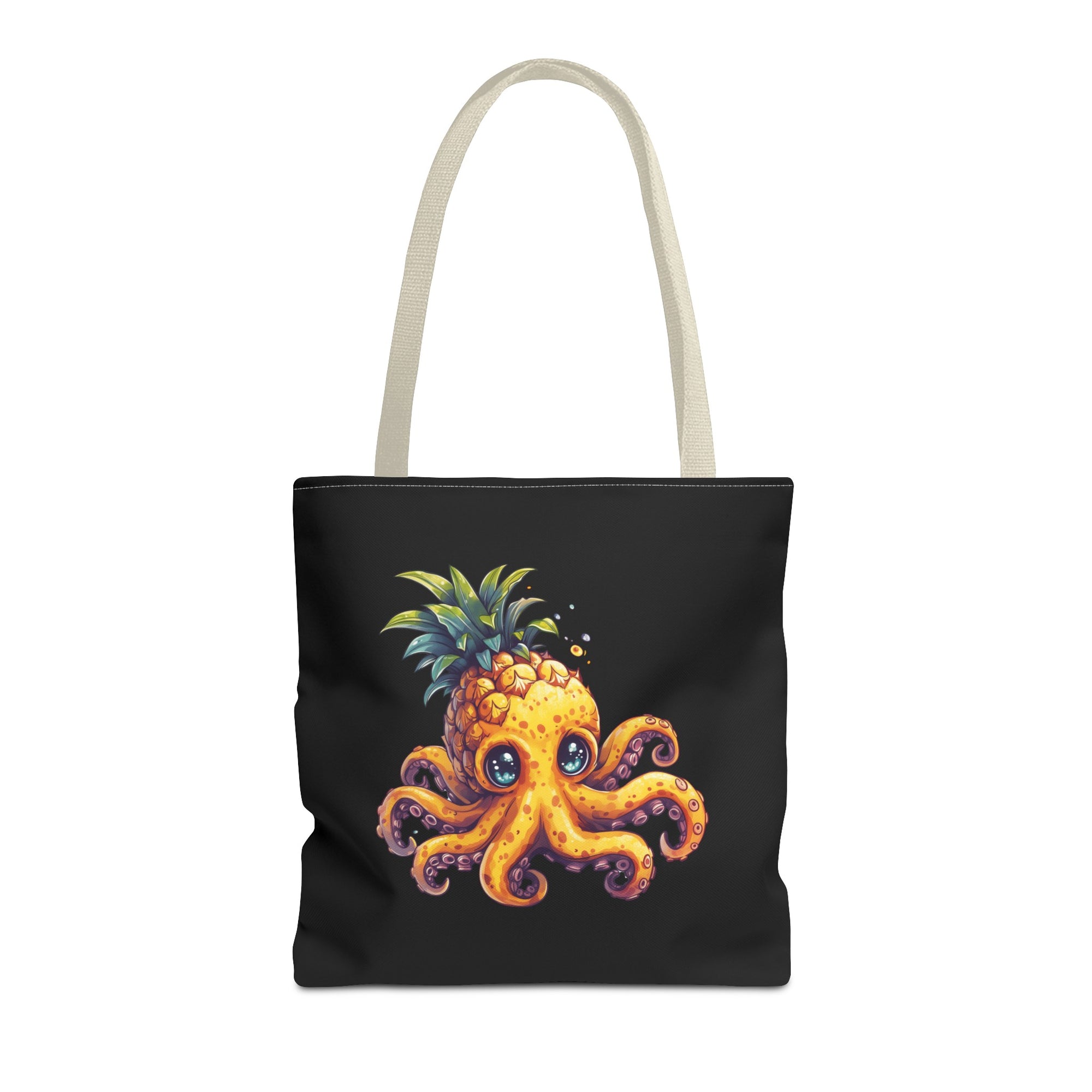 Pineapple Octopus Tote Bag