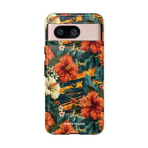 Phone Case - Tiger Strip Floral