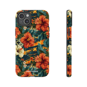 Phone Case - Tiger Strip Floral