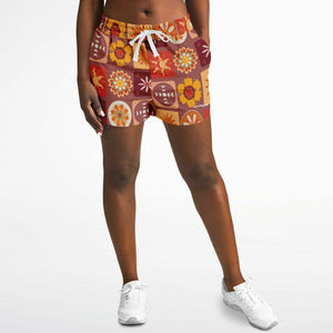 Mix Mandala Athletic Loose Shorts - AOP