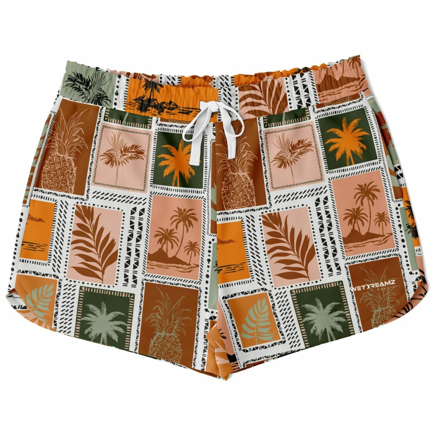 Holo Holo Shorts - Vintage Pineapple