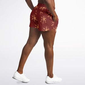 Stars Mandala Fire Athletic Loose Shorts - AOP