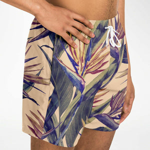 Swim Trunks - Vintage Bird of Paradise