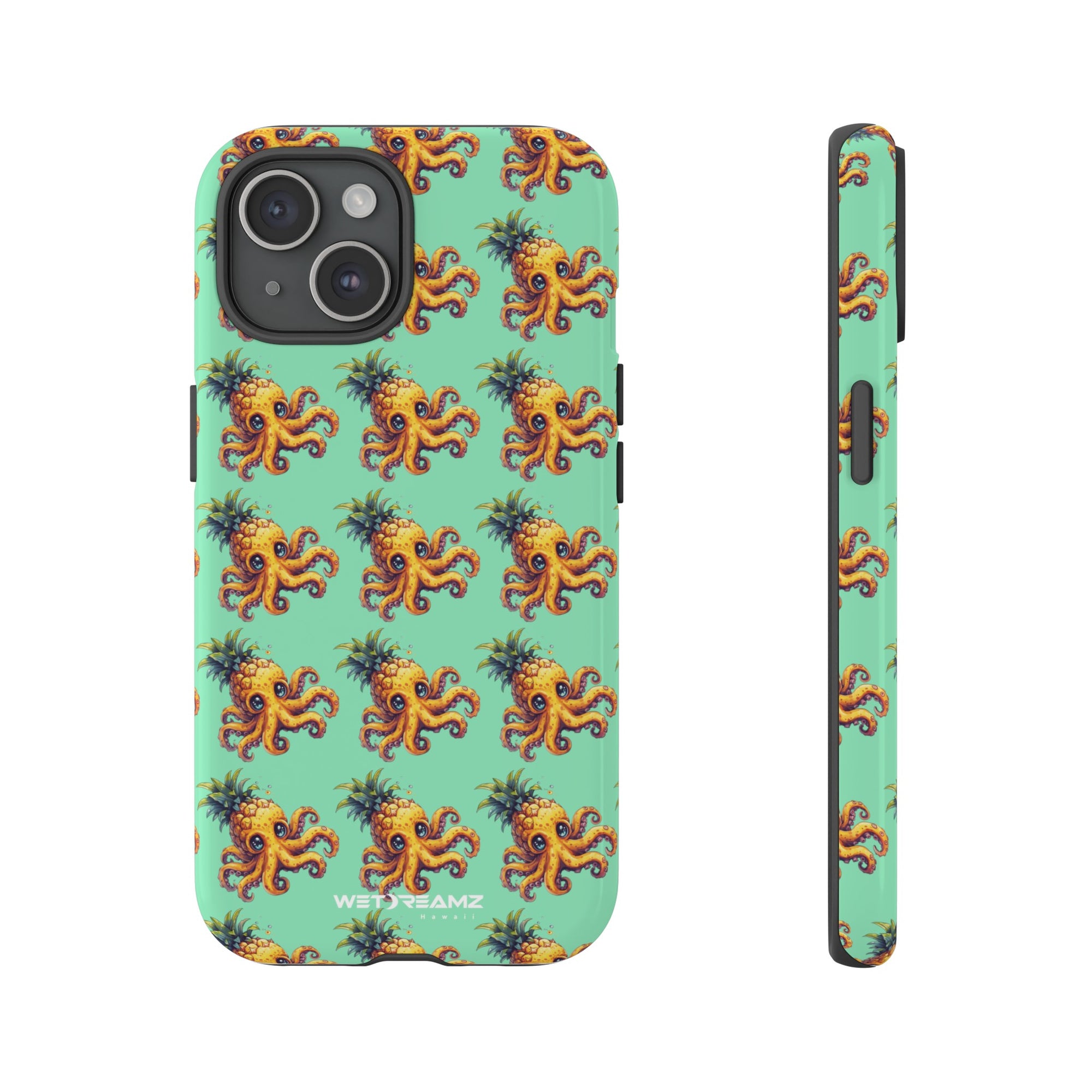 Phone Case - Pineapple Octopus Pattern