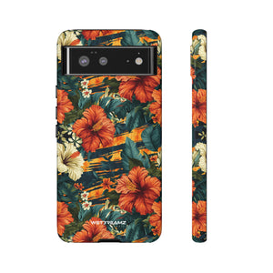 Phone Case - Tiger Strip Floral