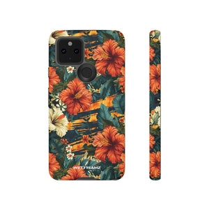 Phone Case - Tiger Strip Floral