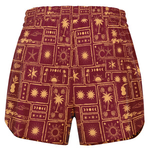 Mix Trees Athletic Loose Shorts - AOP