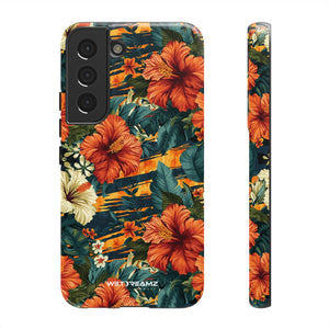 Phone Case - Tiger Strip Floral