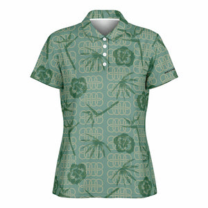 Flowers Design Polo Shirt - AOP
